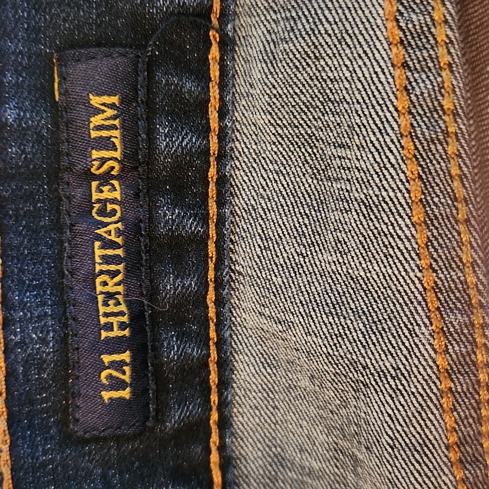 LUCKY Brand jeans, Women's blue jeans, straight leg, 121 heritage, Size … - Picture 9 of 9